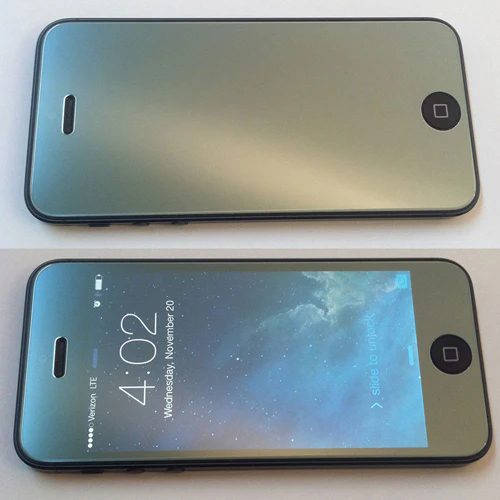 iPhone 6S/7/8 - Mirror Screen Protector Silicone TPU Film - Full Cover - Image 3