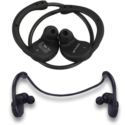 Neckband Over the Ear Sports Wireless Earphones Waterproof - Black - D15 - Image 10