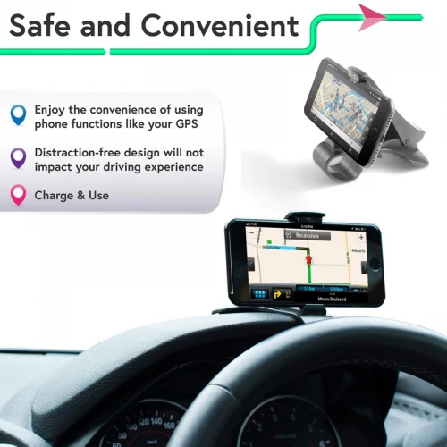 Non-Slip Car Mount Phone Holder for Dashboard - Fonus N92 - Image 5