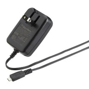 Blackberry OEM Home Wall Travel Charger - Micro USB - Folding Prongs - Image 5