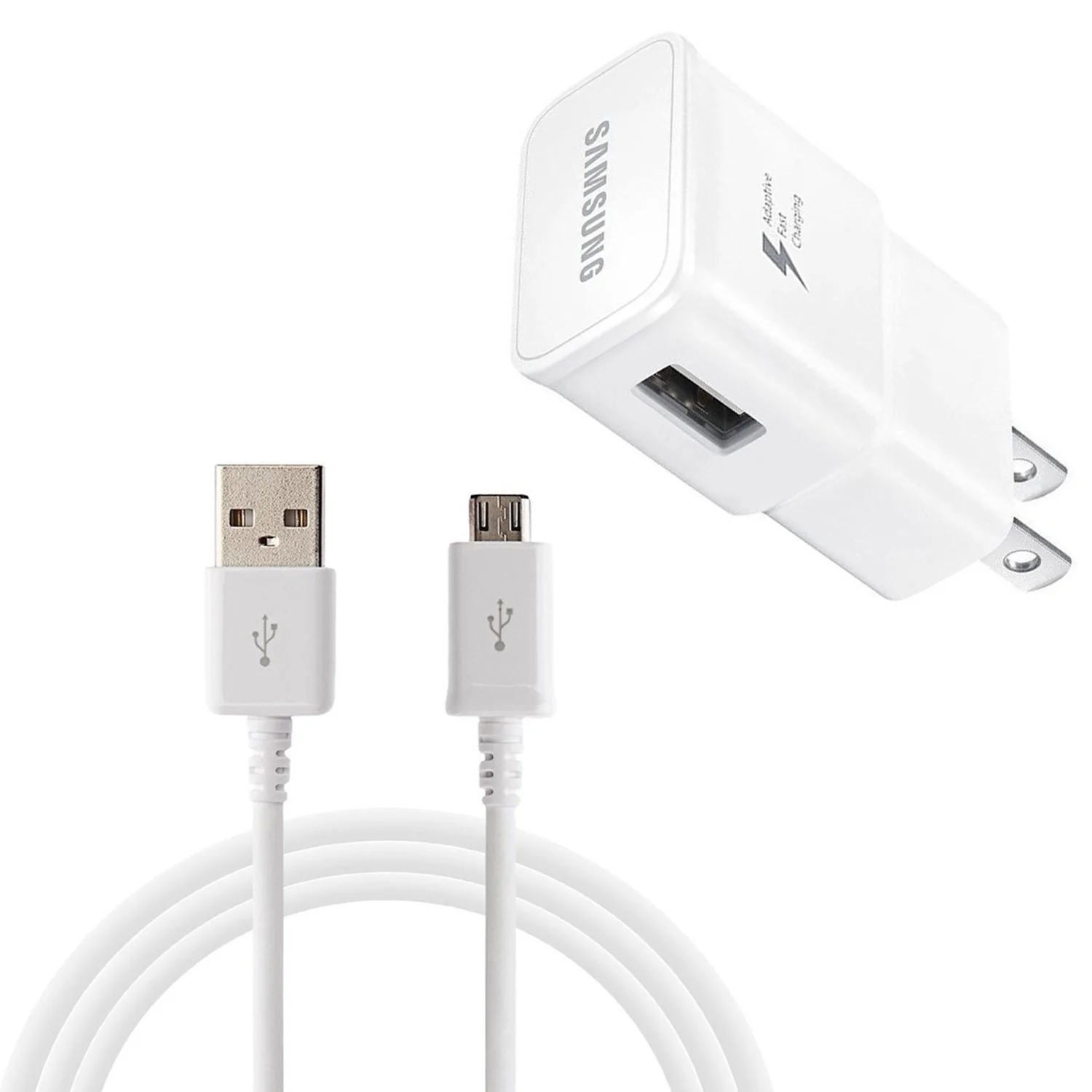 Samsung OEM Home Wall Charger Adapter Micro USB Cable