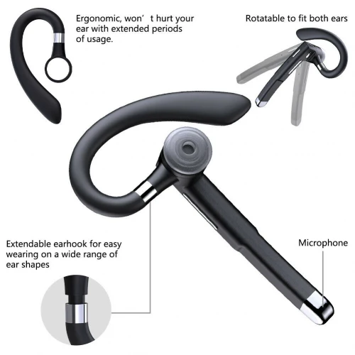 Over The Ear Wireless Eearphone Earhook Bluetooh Headphone - UDJ36 - Image 4