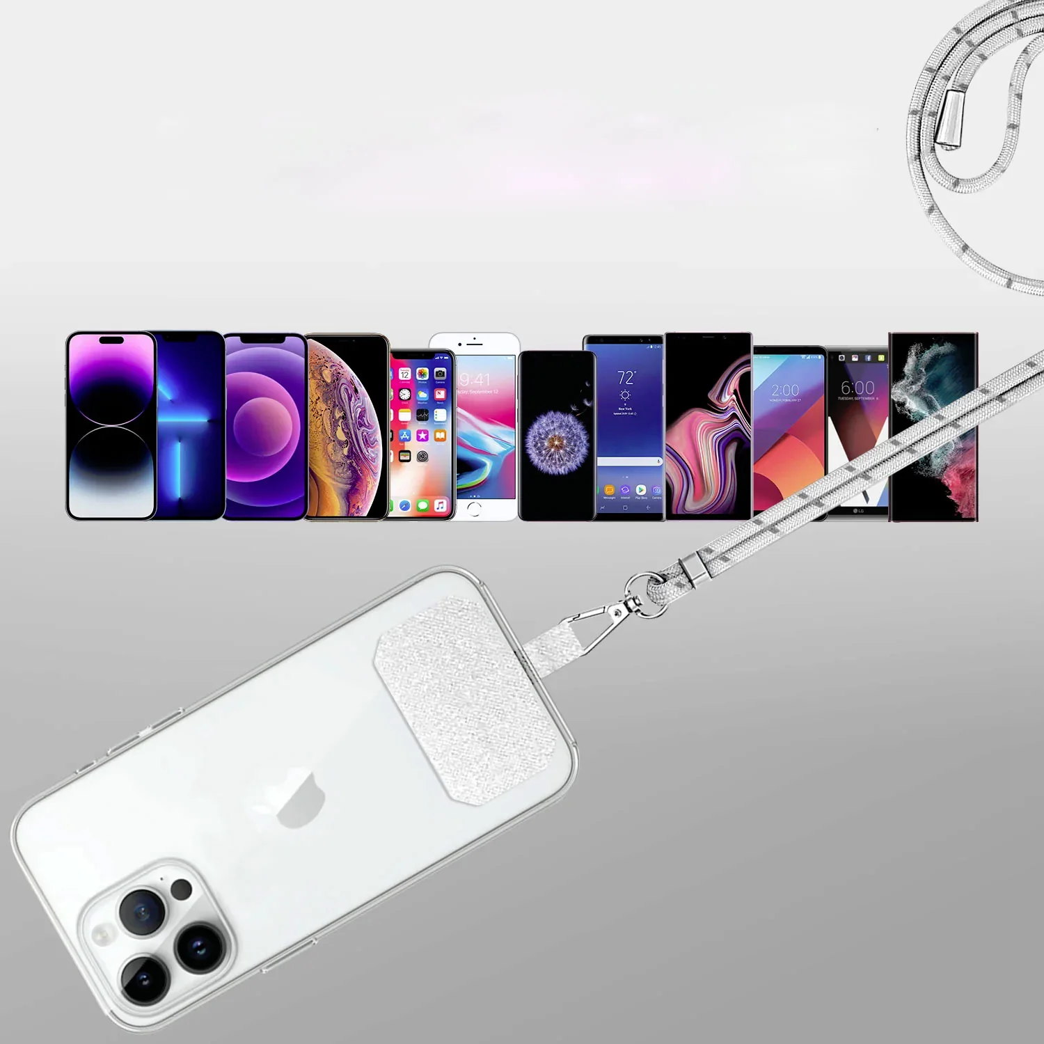 Phone Lanyard Adjustable Neck Straps For Phone Cases - ZDY49 - Image 7
