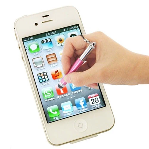 Stylus Touch Screen Pen - Extandable - Pink - Fonus T09 - Image 4
