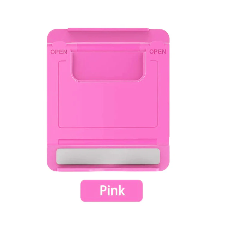 Pink Stand Fold-up Holder Travel Desktop Cradle - ZDZ42 - Image 3