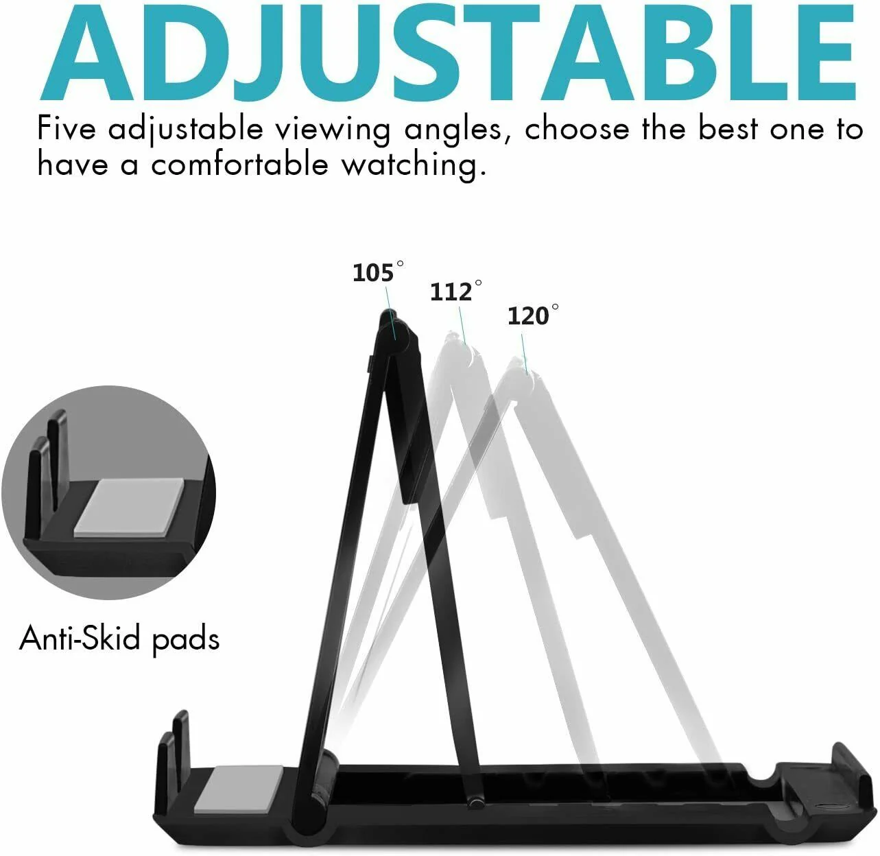 Pink Stand Fold-up Holder Travel Desktop Cradle - ZDZ42 - Image 5