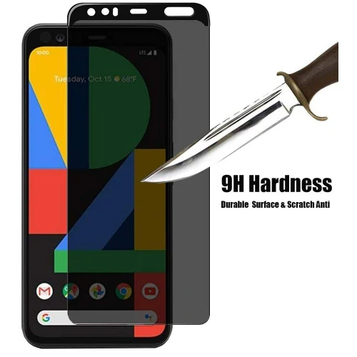 Google Pixel 4 - Privacy Screen Protector 3D Tempered Glass - Image 5