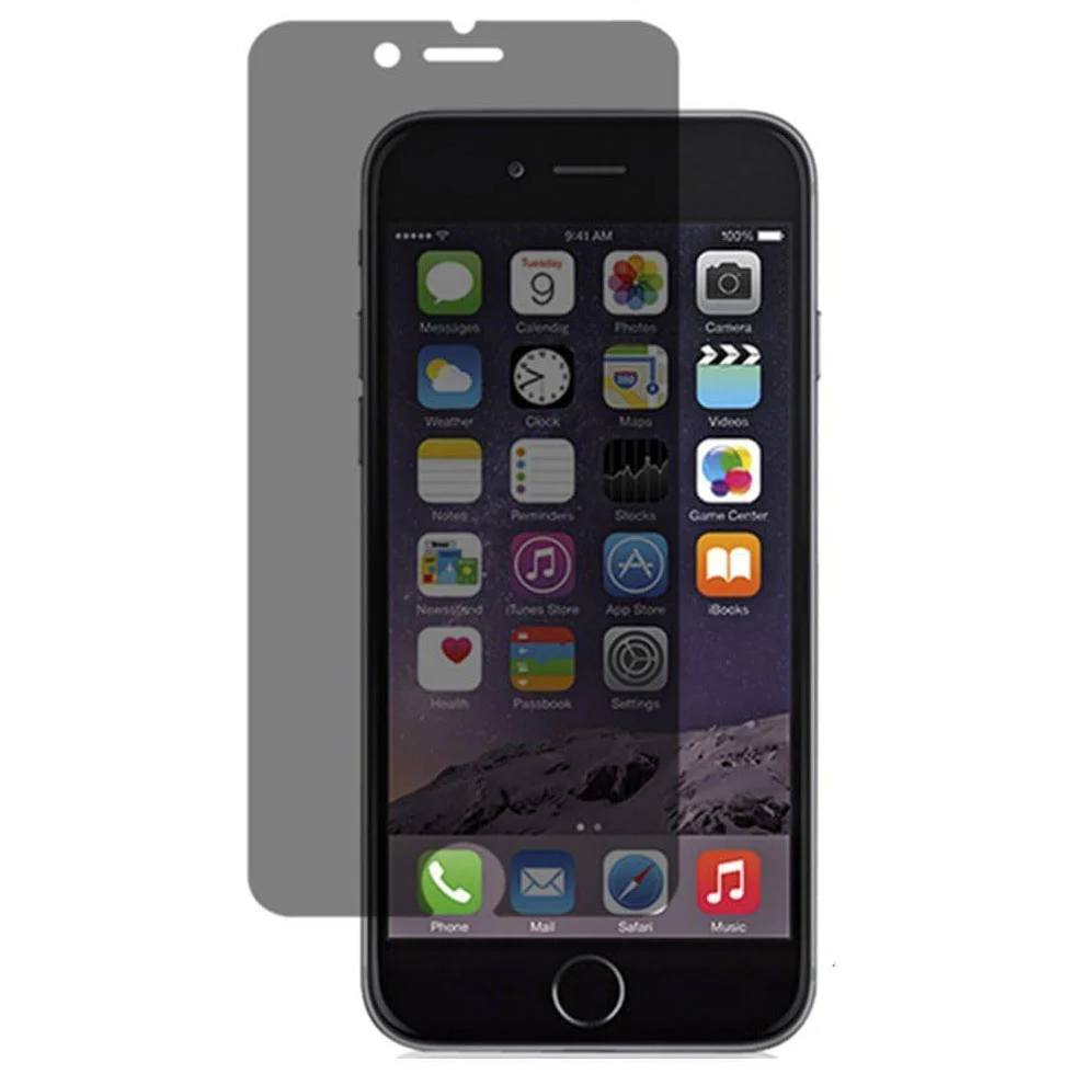 iPhone 6S 7 8 - Privacy Screen Protector Silicone TPU Film - Full Cover