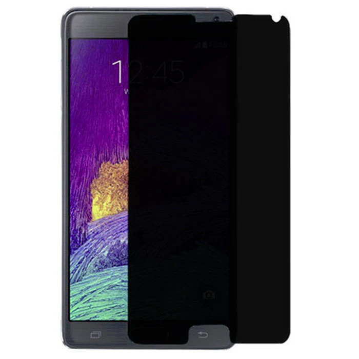 Samsung Galaxy Note 4 - Privacy Screen Protector Silicone TPU Film - Full Cover