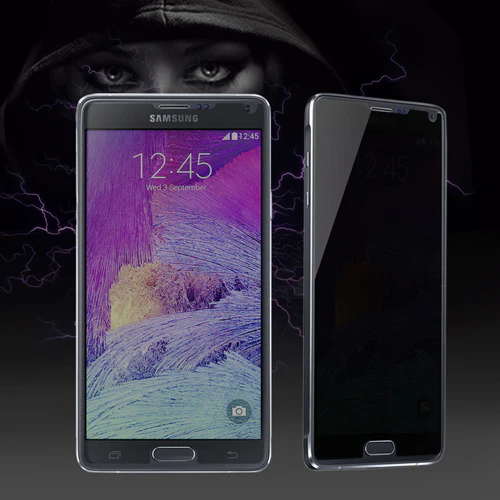 Samsung Galaxy Note 5 - Privacy Screen Protector Silicone TPU Film - Full Cover - Image 3