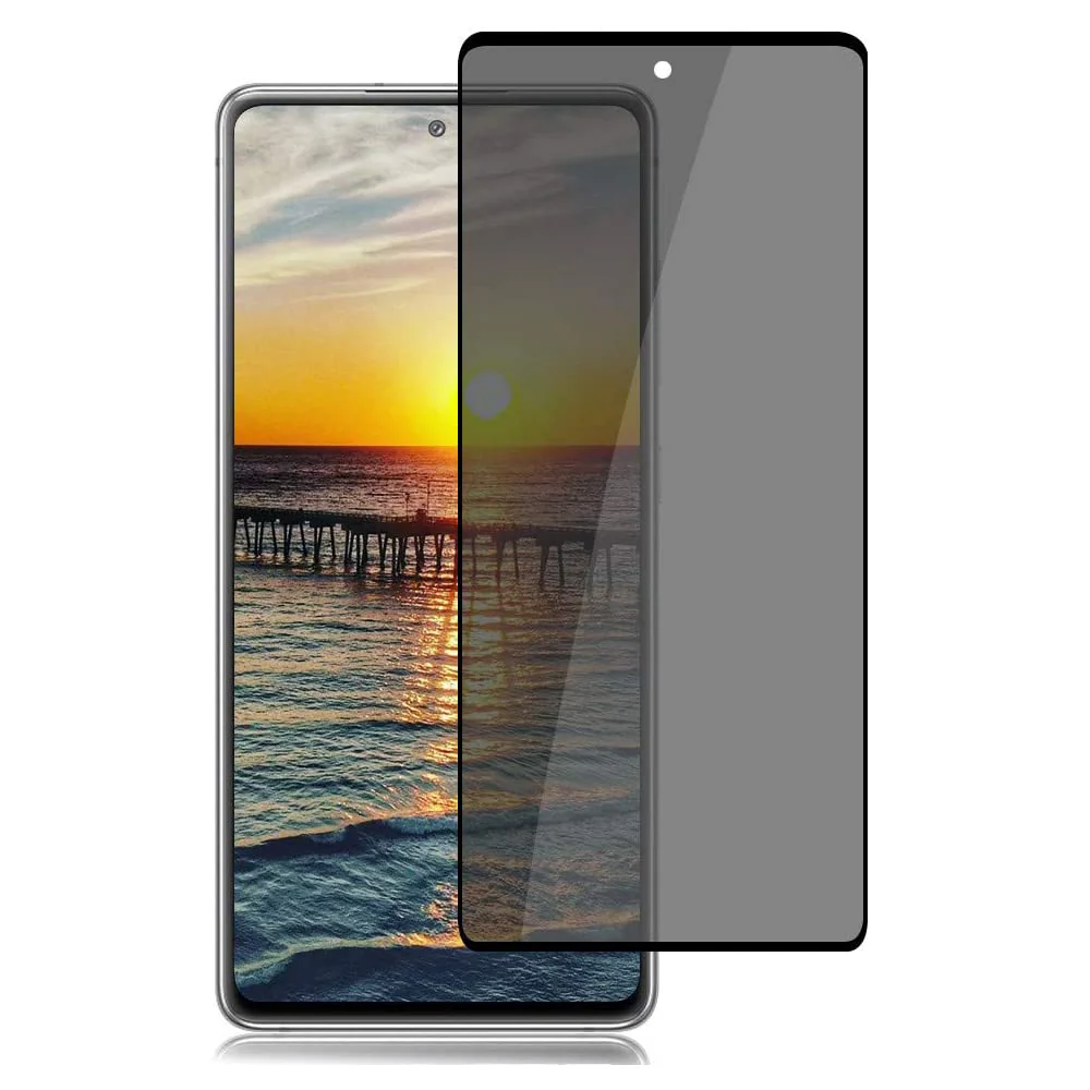Privacy Screen Protector Tempered Glass Anti-Spy Anti-Peep 3D Edge Curved - ZDT50