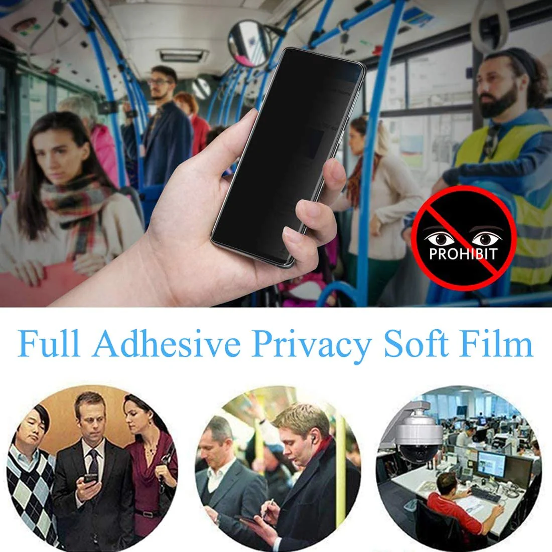 Privacy Screen Protector TPU Film Anti-Peep Anti-Spy Case Friendly - ZDZ25 - Image 4
