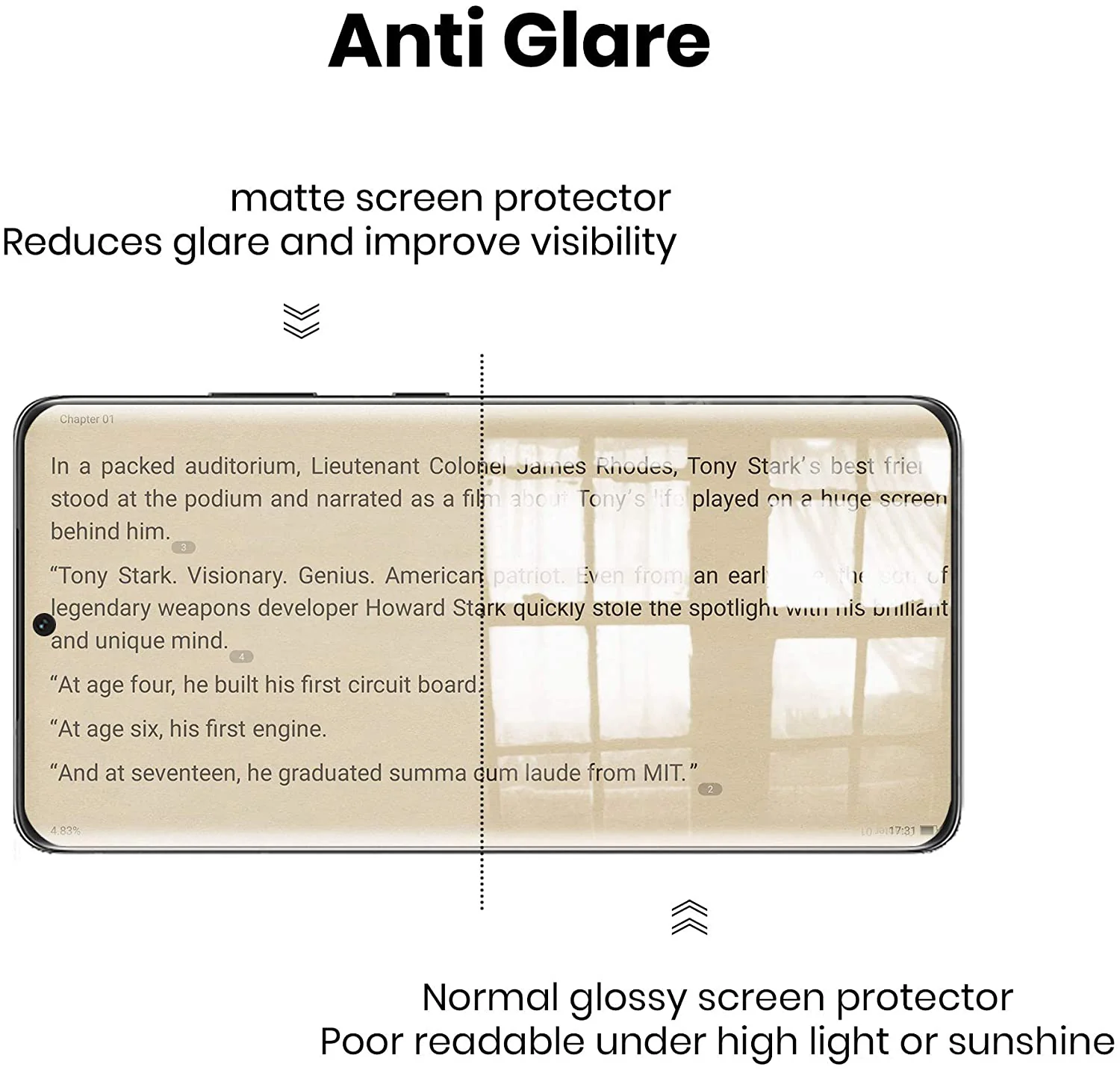 Privacy Screen Protector TPU Film Anti-Peep Anti-Spy Case Friendly - ZDZ25 - Image 6