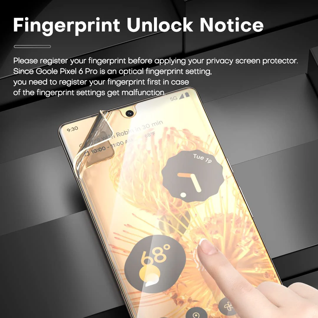 Privacy Screen Protector TPU Film Anti-Peep Anti-Spy Case Friendly - ZDZ28 - Image 3