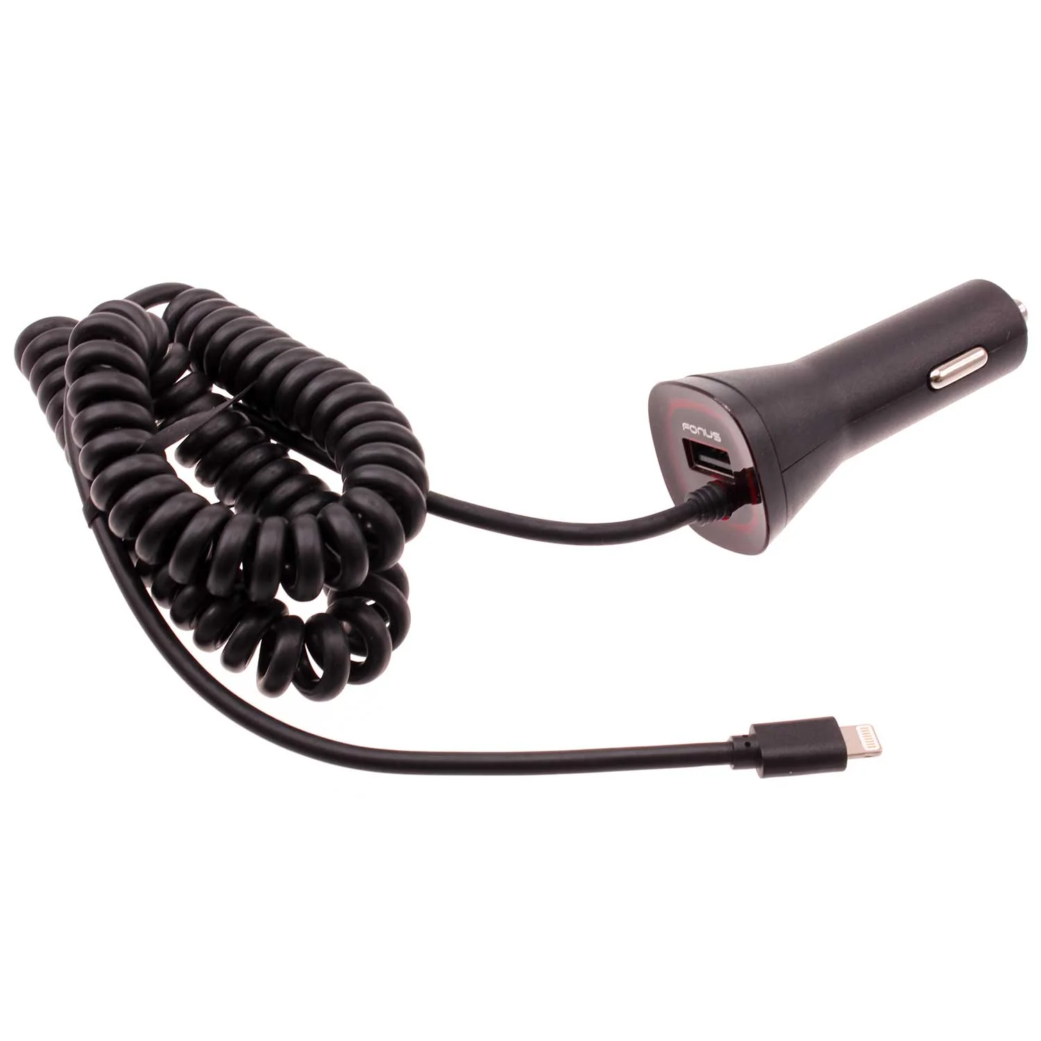 Fast Car Charger USB Port - QC3.0 - Lightning - D28