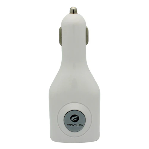 2-in-1 Car Home Wall Charger 2-Port USB - Folding Prongs - Fonus M82 - Image 7