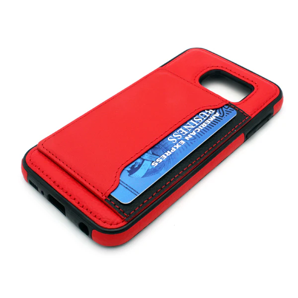 Leather Case Luxury Wallet Cover Credit Card ID Slot Stand - Black - Selna N78 - Image 5