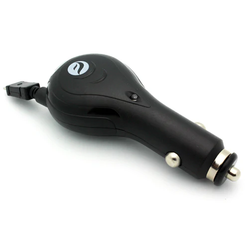 Retractable Car Charger Extra USB Port - MicroUSB - Fonus C01 - Image 2