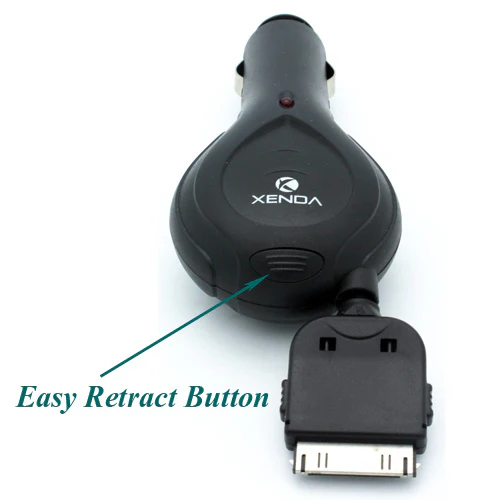 Retractable Car Charger - Fonus F99 - Image 3