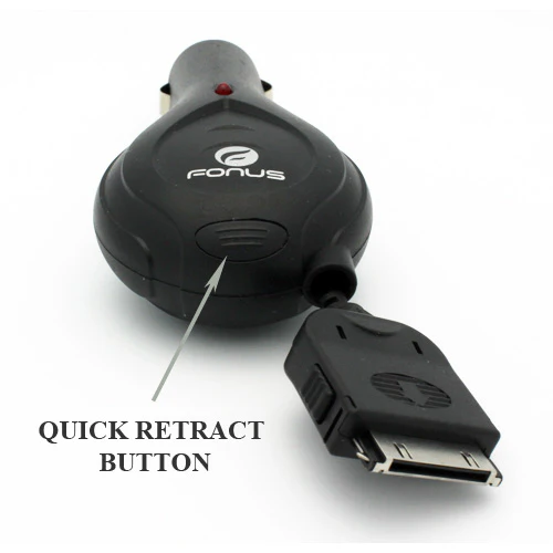 Retractable Car Charger - Fonus D31 - Image 3