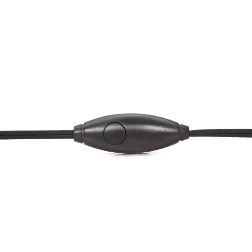 Retractable Earphones 3.5mm Headphones - In-Ear Earbuds - Black - Fonus B92 - Image 5