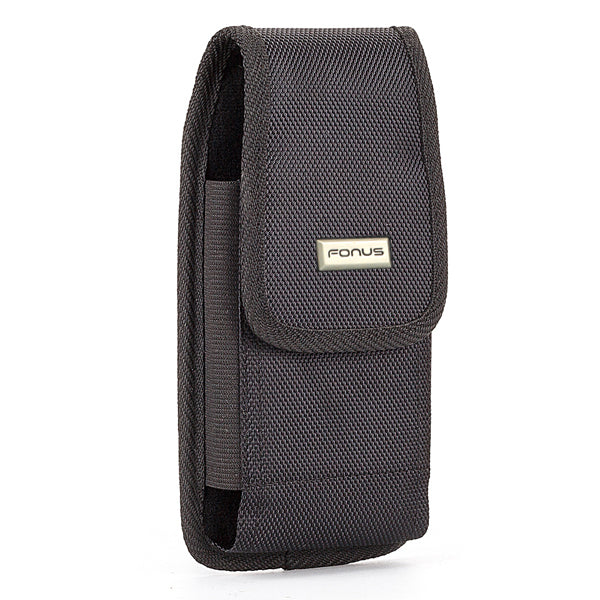Case Rugged Holster Swivel Belt Clip - Vertical Cover - LCASE50 - Black - Fonus E53 - Image 4
