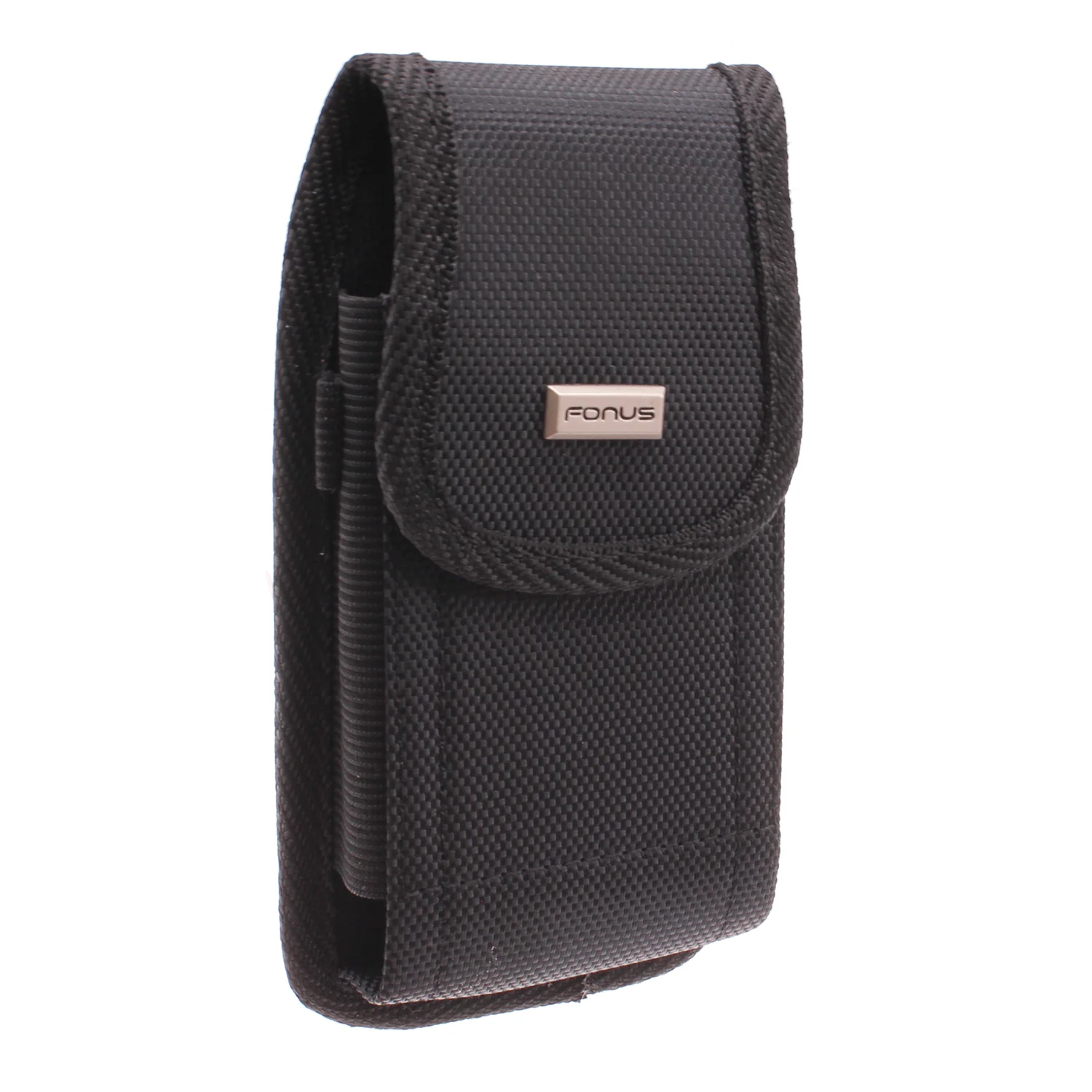 Case Rugged Holster Swivel Belt Clip - Vertical Cover - LCASE52 - Black - Fonus K13