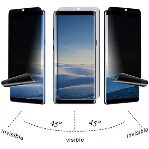 Samsung Galaxy S20 Ultra - Privacy Screen Protector TPU Film - FingerPrint Unlock - Image 5