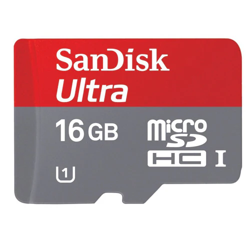 Sandisk 16GB High Speed MicroSDHC Memory Card - Class 10 - Image 2