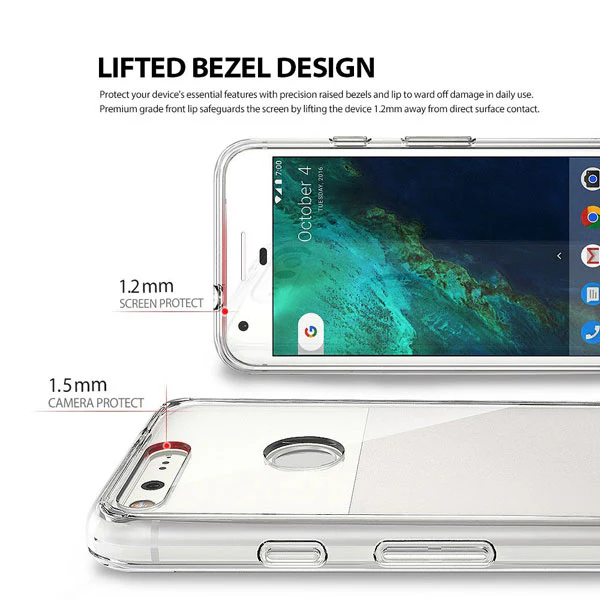 Clear Case Hybrid Bumper Cover - Scratch-Resistant - Shockproof - Clear - Selna E43 - Image 4
