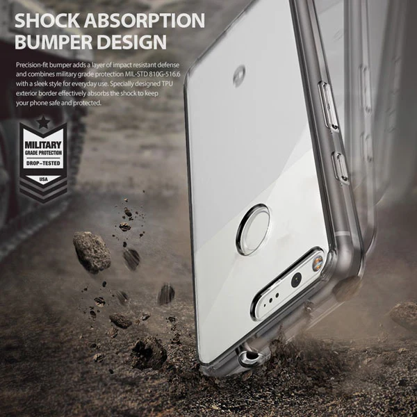 Clear Case Hybrid Bumper Cover - Scratch-Resistant - Shockproof - Clear - Selna E43 - Image 5