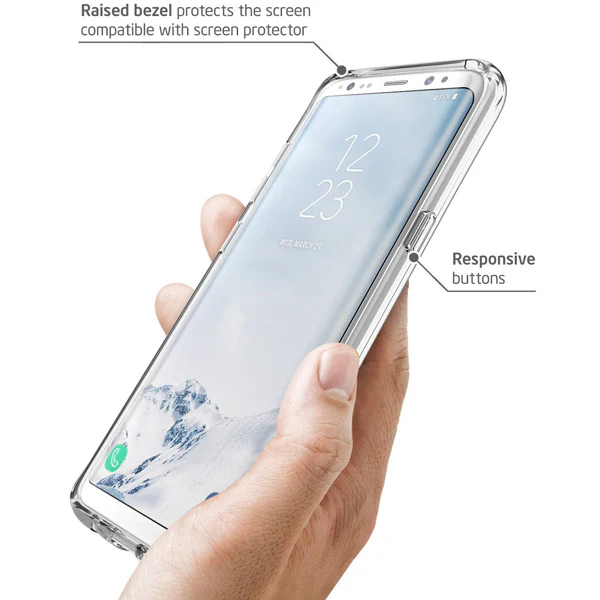 Clear Case Hybrid Bumper Cover - Scratch-Resistant - Shockproof - Clear - Selna L13 - Image 6