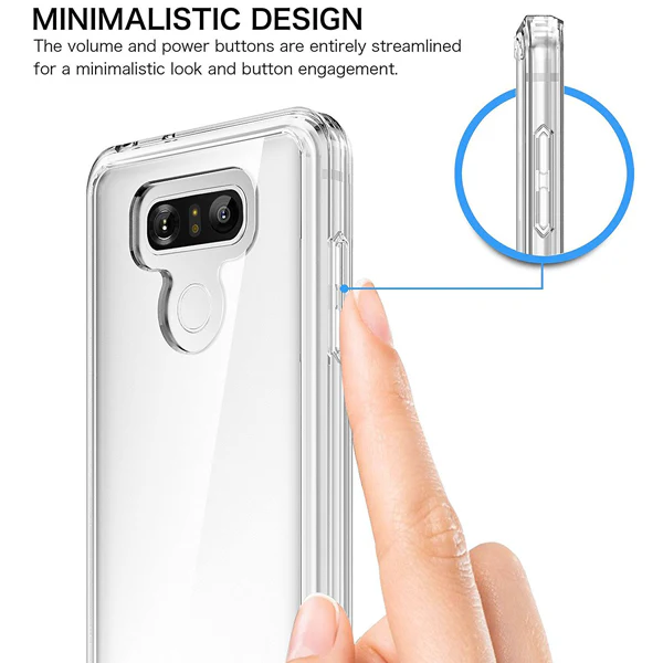 Clear Case Hybrid Bumper Cover - Scratch-Resistant - Shockproof - Clear - Selna L04 - Image 6