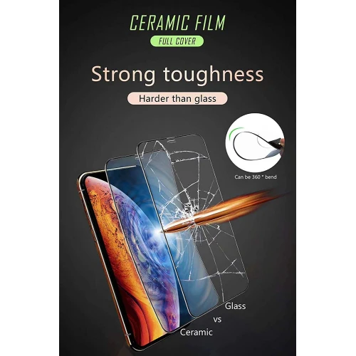 Samsung Galaxy A50 A30 A20 - Ceramics Screen Protector 3D Curved - Full Cover - Shutter Proof - Image 5