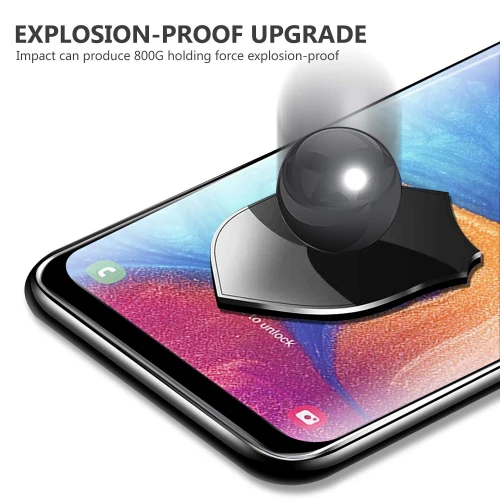 Samsung Galaxy A50 A30 A20 - Ceramics Screen Protector 3D Curved - Full Cover - Shutter Proof - Image 7