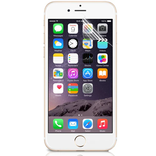 iPhone 6/6S Plus - Anti-glare Screen Protector Silicone TPU Film - Full Cover - Image 3