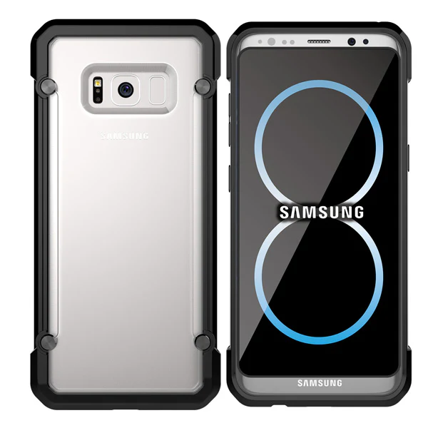 Hybrid Case Dual Layer Armor Defender Cover - Dropproof - Black - Selna L10 - Image 2