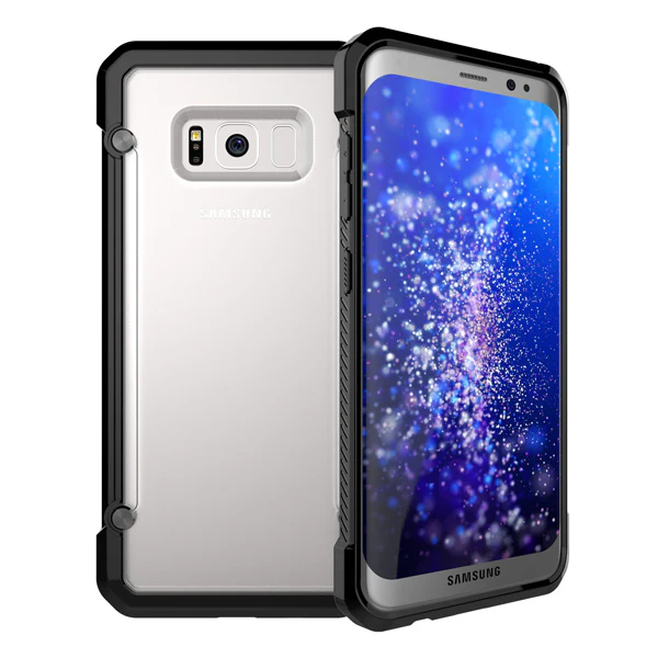 Hybrid Case Dual Layer Armor Defender Cover - Dropproof - Black - Selna L10 - Image 3