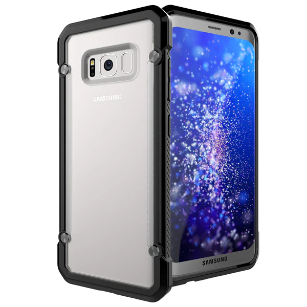 Hybrid Case Dual Layer Armor Defender Cover - Dropproof - Black - Selna L10 - Image 4