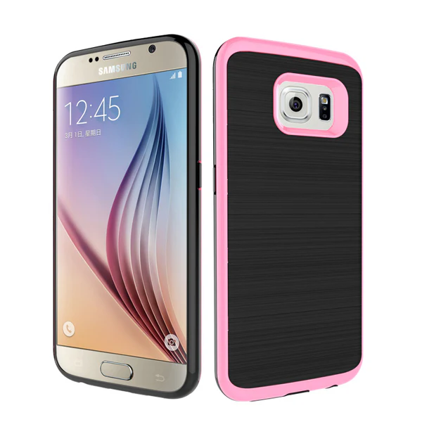 Hybrid Case Dual Layer Armor Bumper Cover - Dropproof - Pink - Selna N42 - Image 2