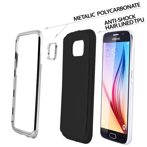 Hybrid Case Dual Layer Armor Bumper Cover - Dropproof - Pink - Selna N42 - Image 5
