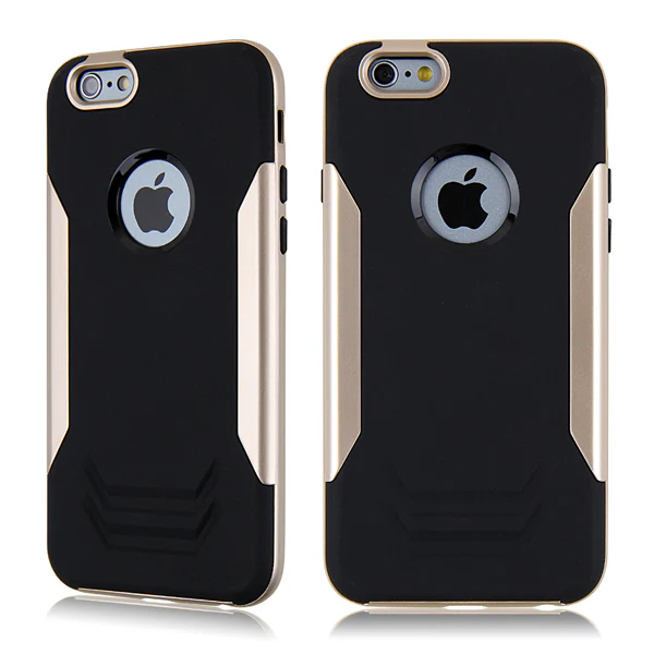 Hybrid Case Dual Layer Armor Bumper Cover - Dropproof - Gold - Selna N16 - Image 2