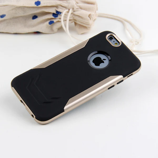 Hybrid Case Dual Layer Armor Bumper Cover - Dropproof - Gold - Selna N16 - Image 3
