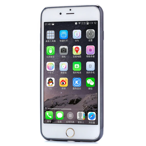 Silicone Case TPU Bumper Cover - Silver - Selna N55 - Image 2