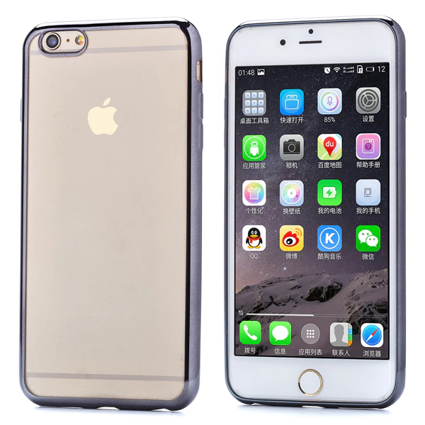 Silicone Case TPU Bumper Cover - Silver - Selna N52