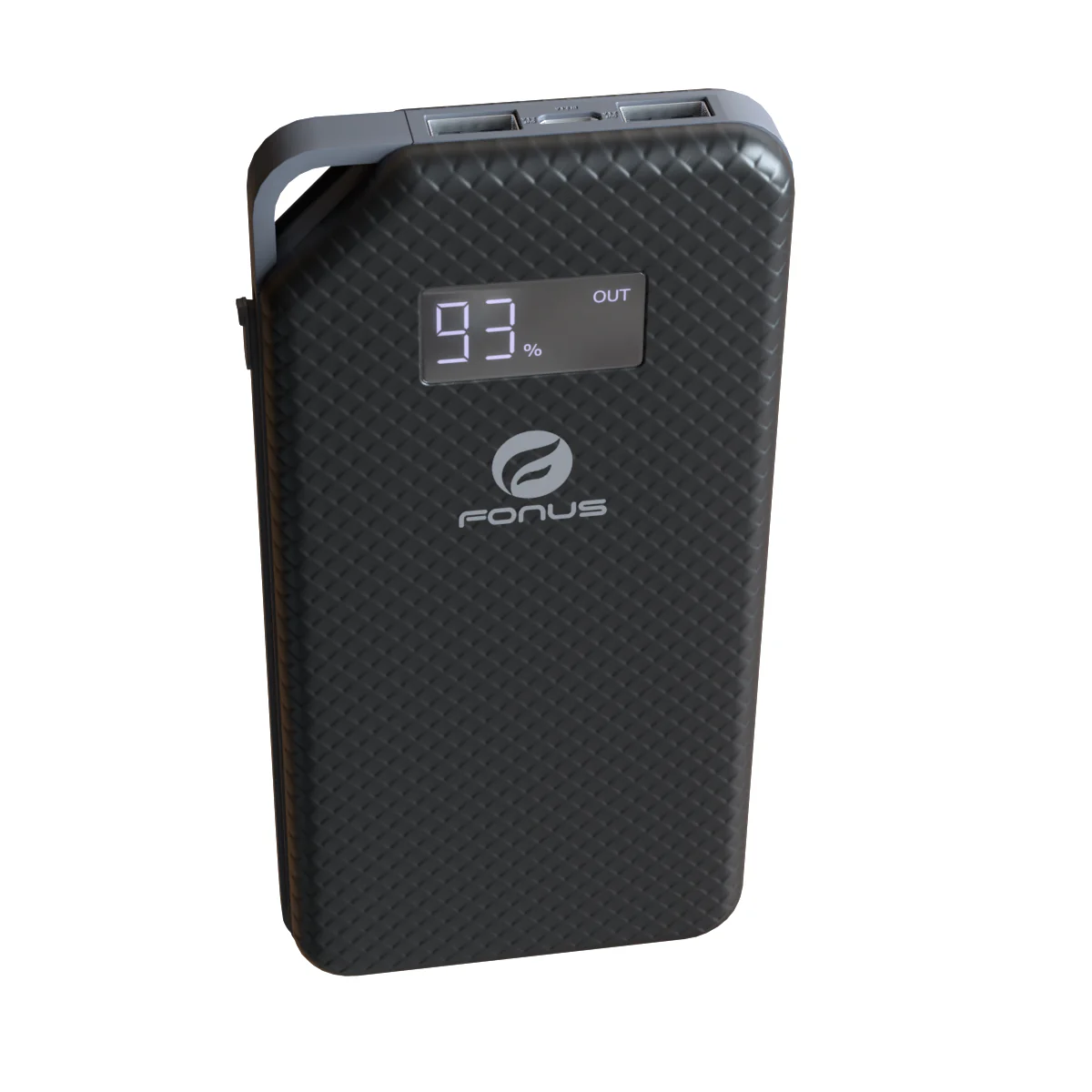 10000mAh Power Bank Portable Charger - LED Display - Aluminum - Fonus M06 - Image 8