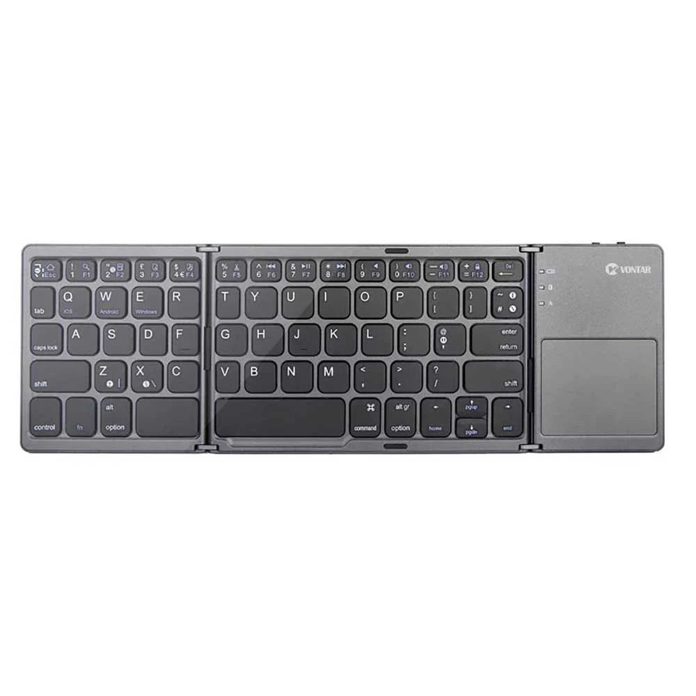 Wireless Keyboard Touchpad Folding Rechargeable - L66