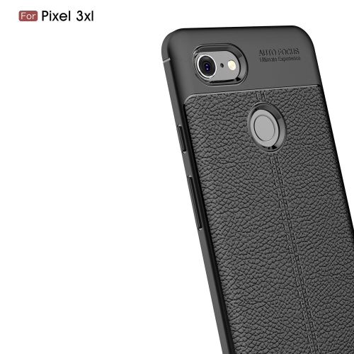 Ultra Slim TPU Leather Case Cover - Shock Absorbent - Black - Fonus V04 - Image 5