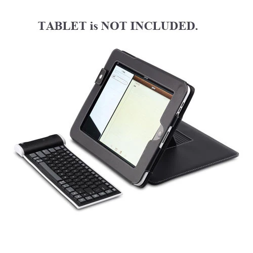 Slim Mini Flexible Folding Roll-Up Wireless Keyboard - Image 6
