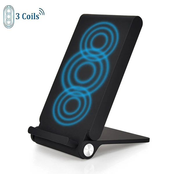 Wireless Charging Folding Stand Fast Charge - 3 Coils - K79 - Image 2